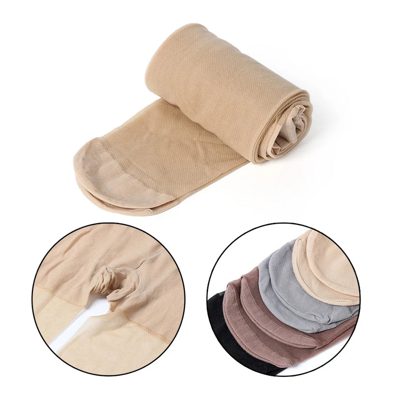 Calças justas sexy e finas para mulheres, meia preta transparente, meia calça, meias longas respiráveis, nova moda, senhora quente, 1pc