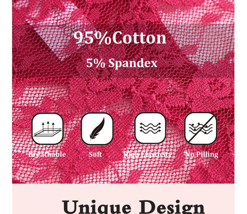 2 pçs sexy calcinha de algodão de renda para mulheres g-string roupa interior perspectiva tangas cor sólida cuecas femininas íntimas lingerie