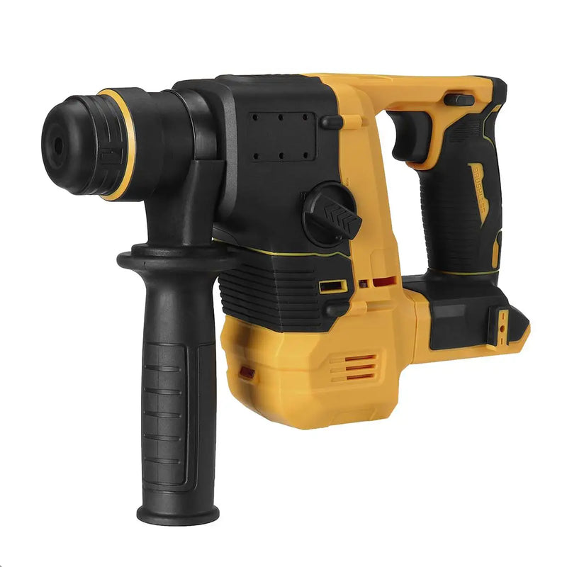 Broca de impacto rotativa elétrica sem fio, martelo sem escova, funções duplas, Dewalt, bateria 18V, 26mm, 4800ipm
