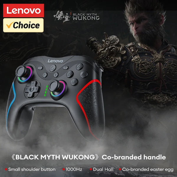 Controle de jogo sem fio Choice Lenovo S01 Black Myth Wukong Gamepads PC Ultimate 2C para PC Windows Steam Deck-1A