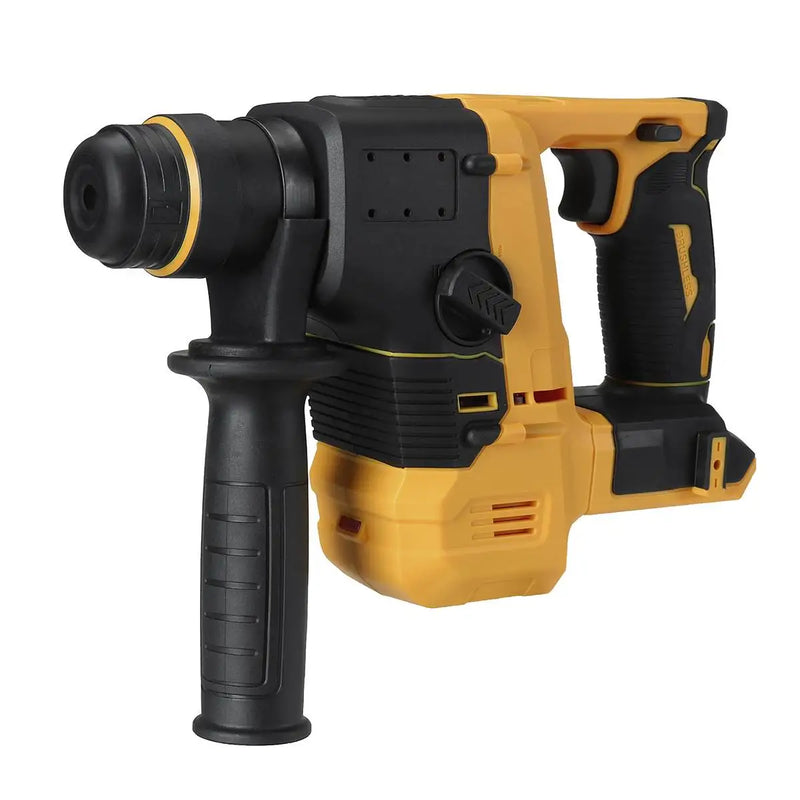 Broca de impacto rotativa elétrica sem fio, martelo sem escova, funções duplas, Dewalt, bateria 18V, 26mm, 4800ipm