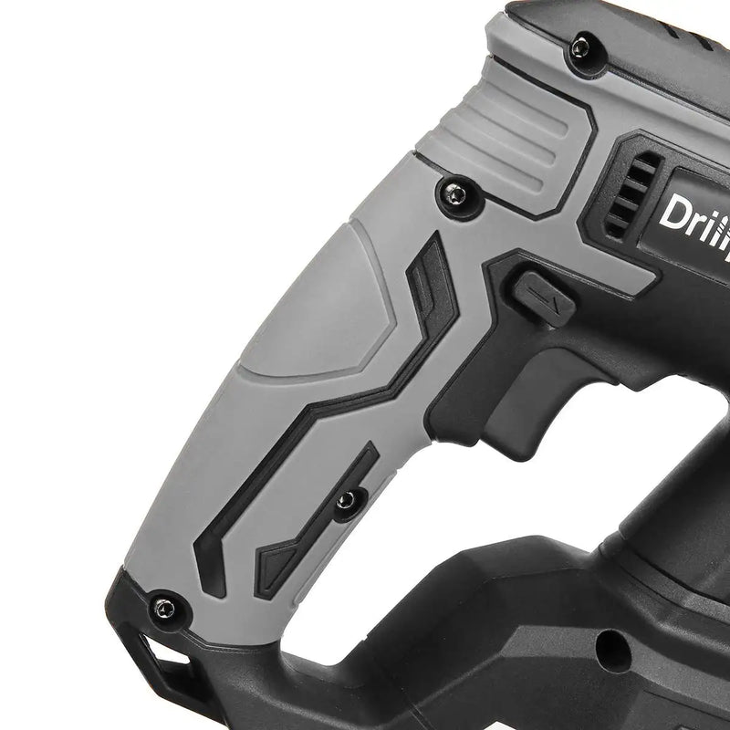 Martelo Elétrico Drillpro, Palheta Elétrica, Furadeira de Impacto, Multifunções, Sem Fio, Ferramenta Rotativa, Bateria Makita, 26mm, 6000RPM
