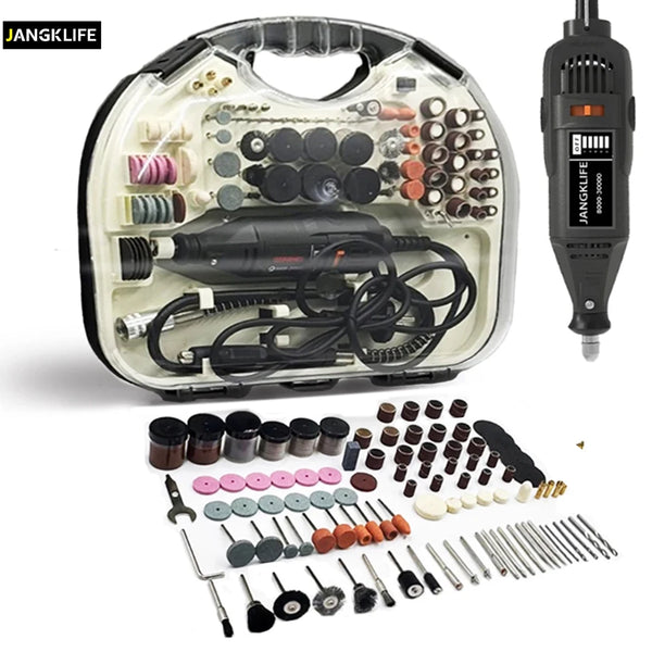 Broca elétrica Mini Power, 110V 220V, moedor de morrer, gravador, polidor, kit de ferramentas rotativas para 3000, 4000
