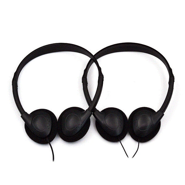 Fones de ouvido com fio de 3,5 mm para computador, sem microfone, para jogos, com cancelamento de ruído, esportivo, MP3, com fio, estéreo, universal-1A