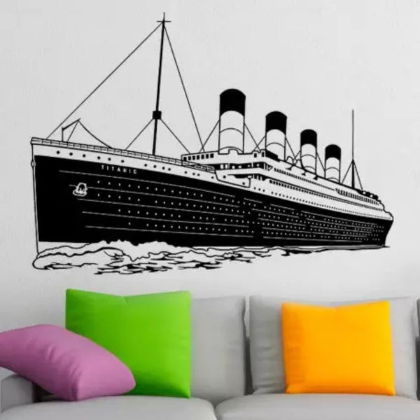 Adesivo de Parede Agua navios Ag24