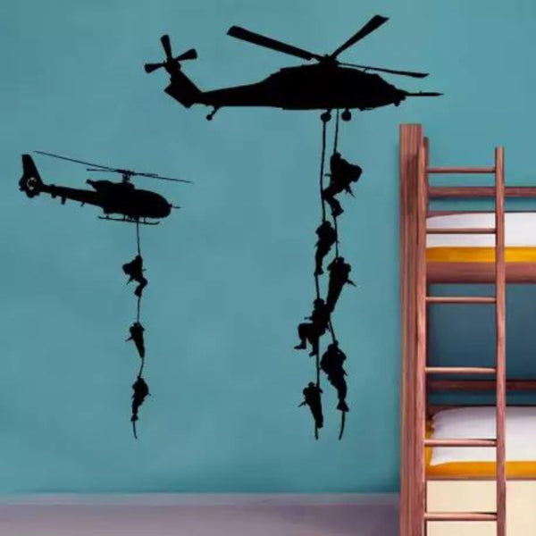 Adesivo de Parede Aviões e Helicopteros Avo25