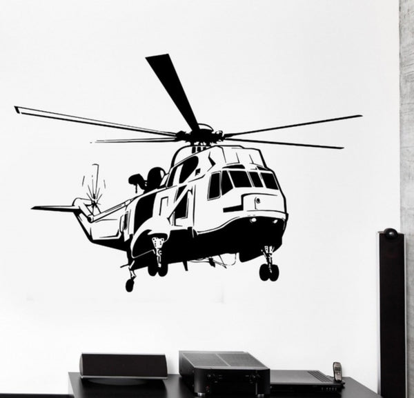 Adesivo de Parede Aviões e Helicopteros Avo29