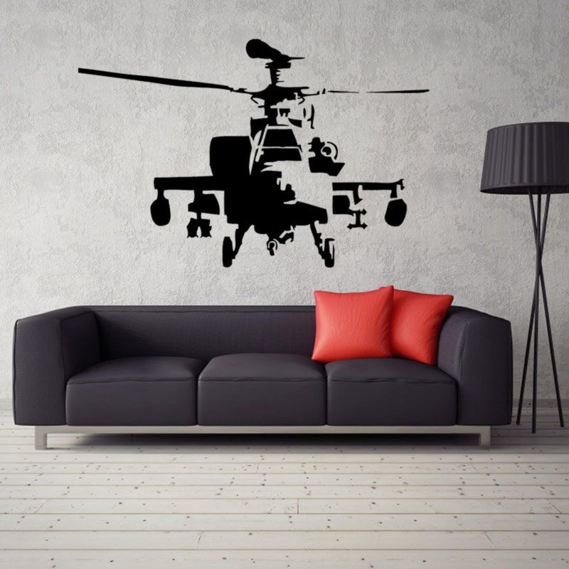Adesivo de Parede Aviões e Helicopteros Avo5