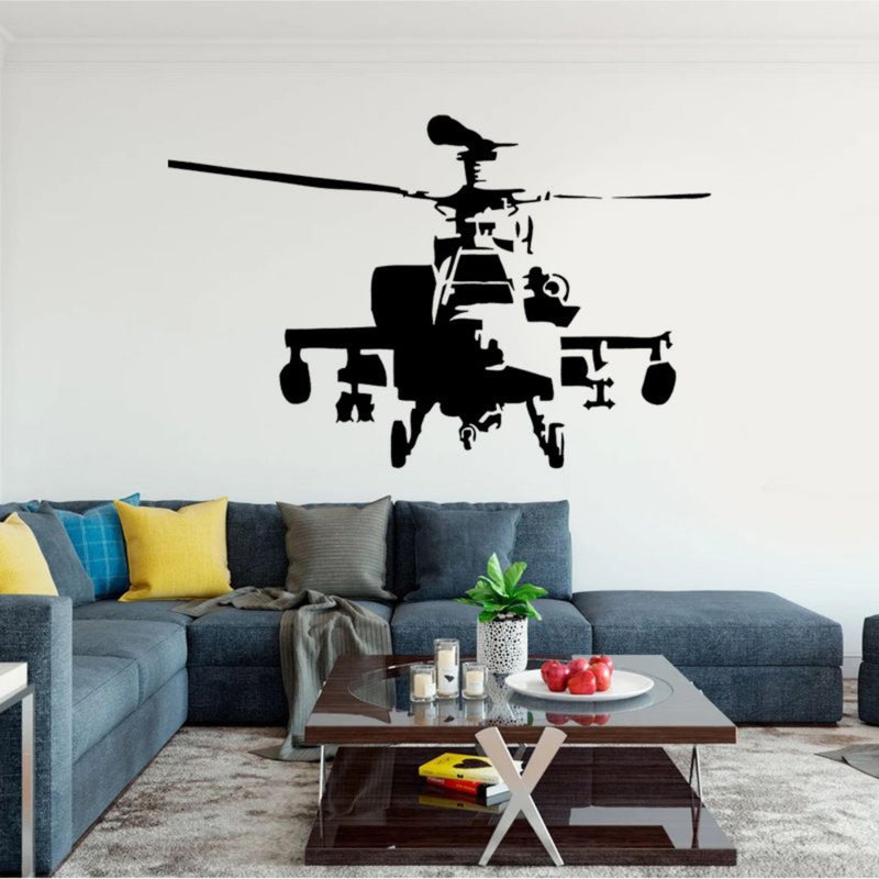 Adesivo de Parede Aviões e Helicopteros Avo5