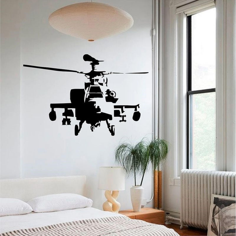 Adesivo de Parede Aviões e Helicopteros Avo5