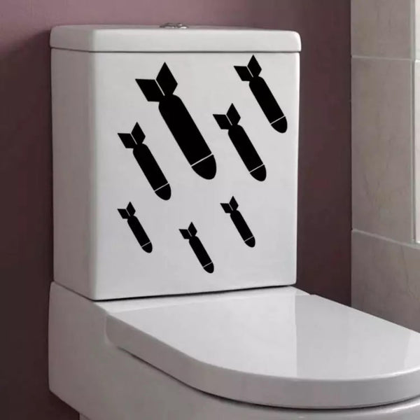 Adesivo de Parede Banheiros e WC Bab11