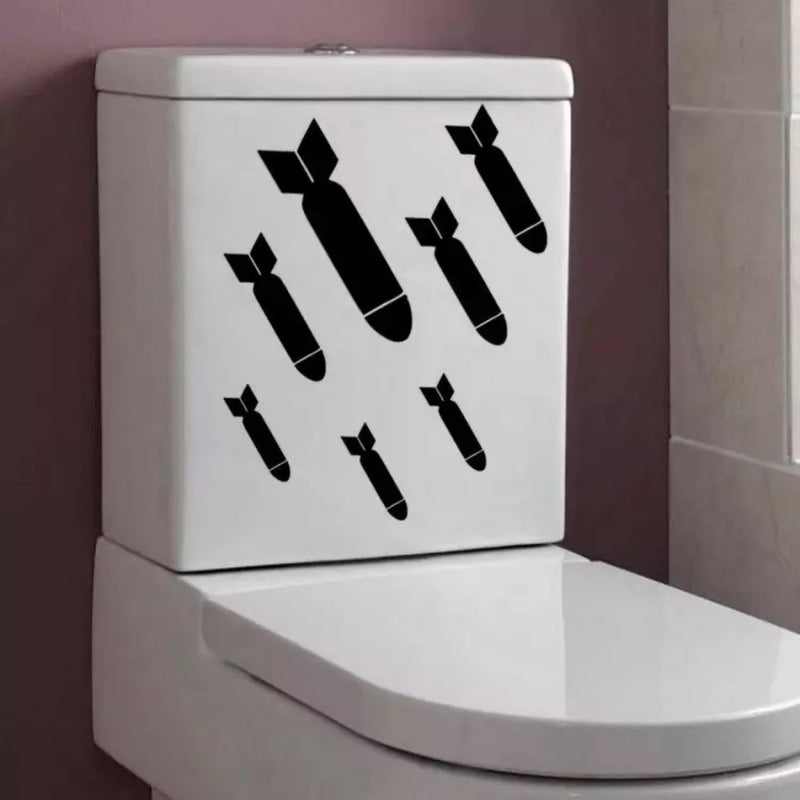 Adesivo de Parede Banheiros e WC Bab11
