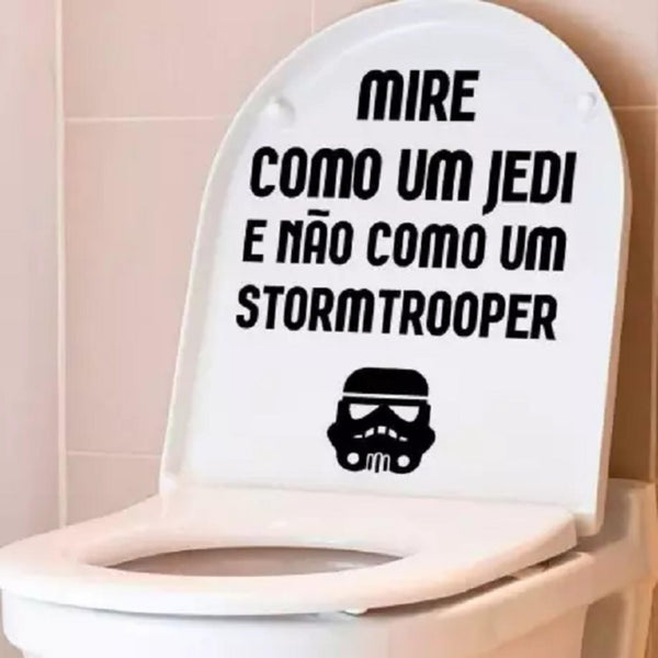Adesivo de Parede Banheiros e WC Bab18
