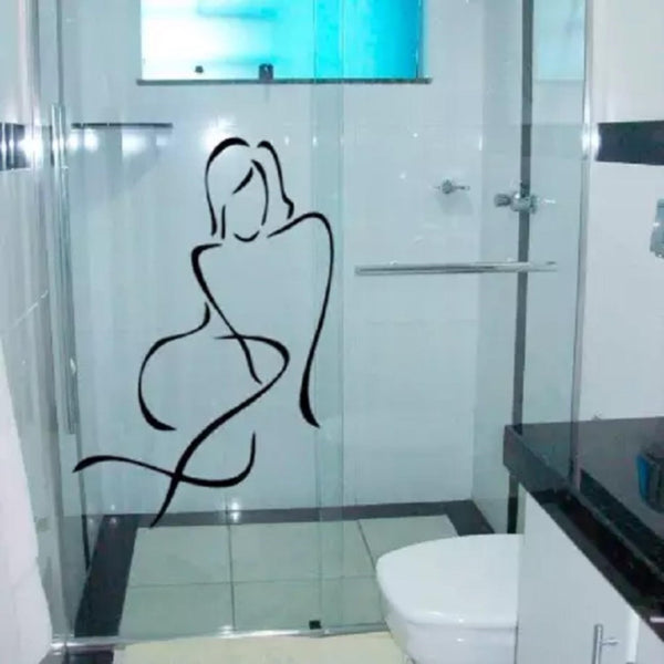 Adesivo de Parede Banheiros e WC Bab20