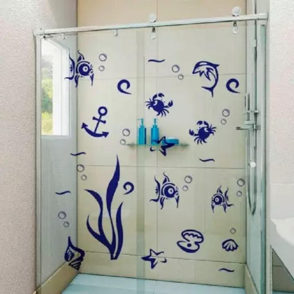 Adesivo de Parede Banheiros e WC Bab23