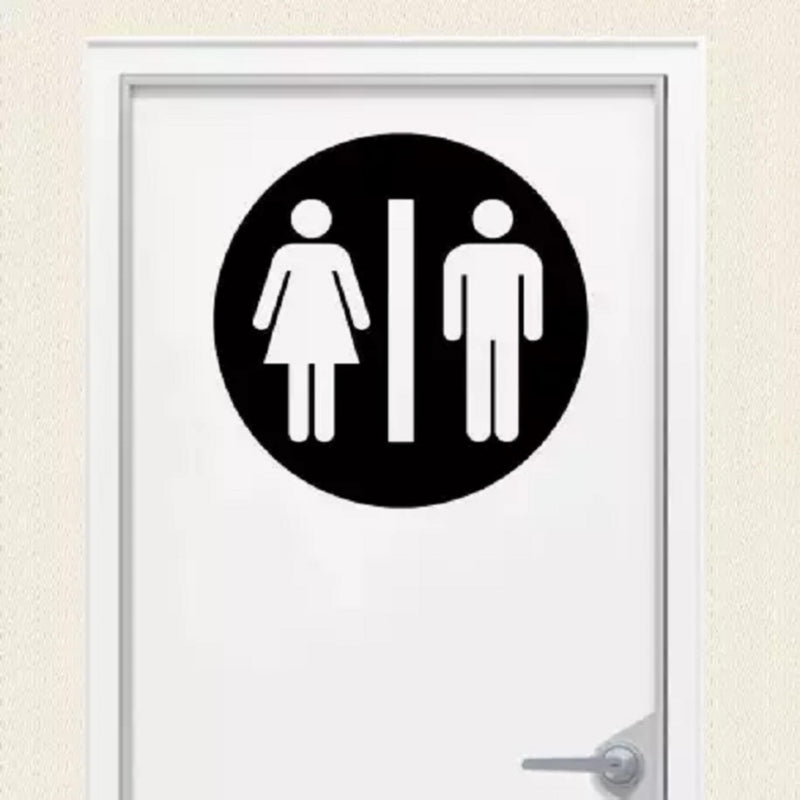 Adesivo de Parede Banheiros e WC Bab31
