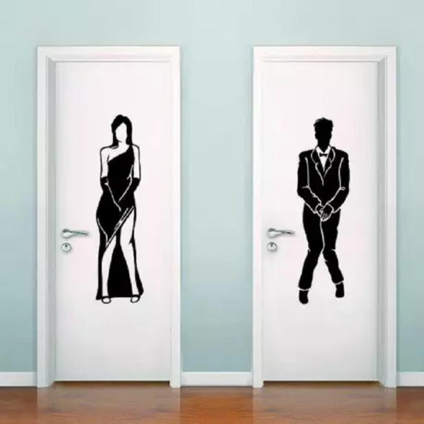 Adesivo de Parede Banheiros e WC Bab35