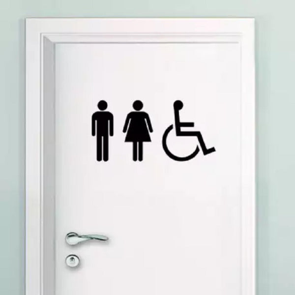 Adesivo de Parede Banheiros e WC Bab36