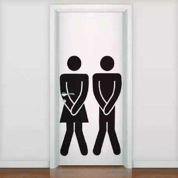 Adesivo de Parede Banheiros e WC Bab37