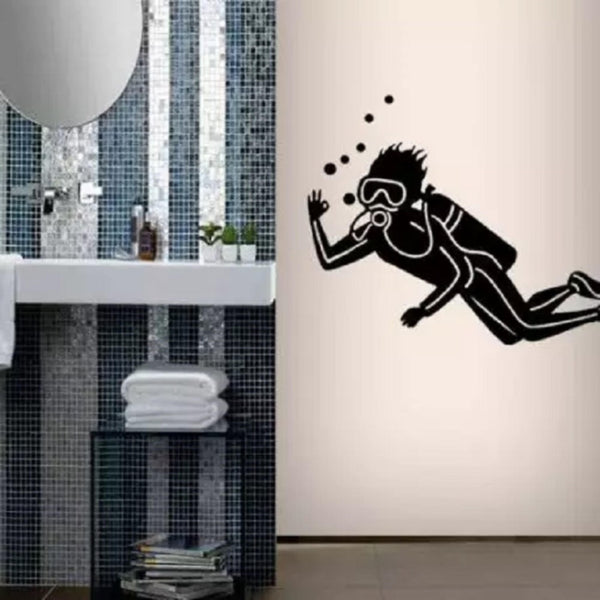 Adesivo de Parede Banheiros e WC Bab52
