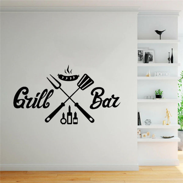 Adesivo de Parede Bar e Churrascaria Br16