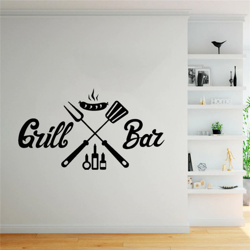 Adesivo de Parede Bar e Churrascaria Br16