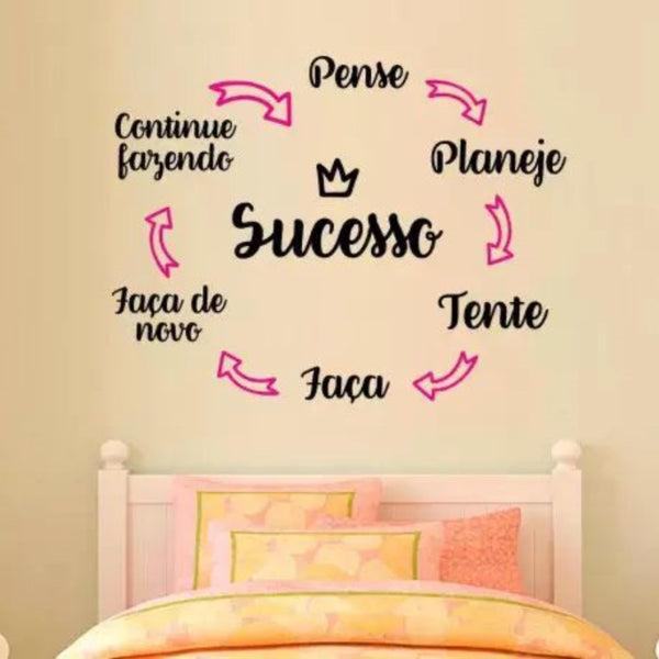 Adesivo de Parede Cabeceira de Cama Ca36