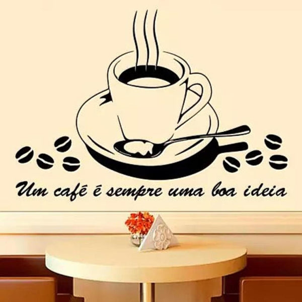 Adesivo de Parede Café Cf25