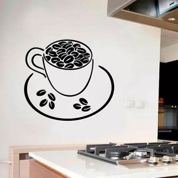 Adesivo de Parede Café Cf26