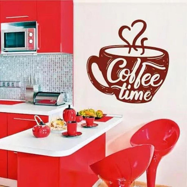 Adesivo de Parede Café Cf54