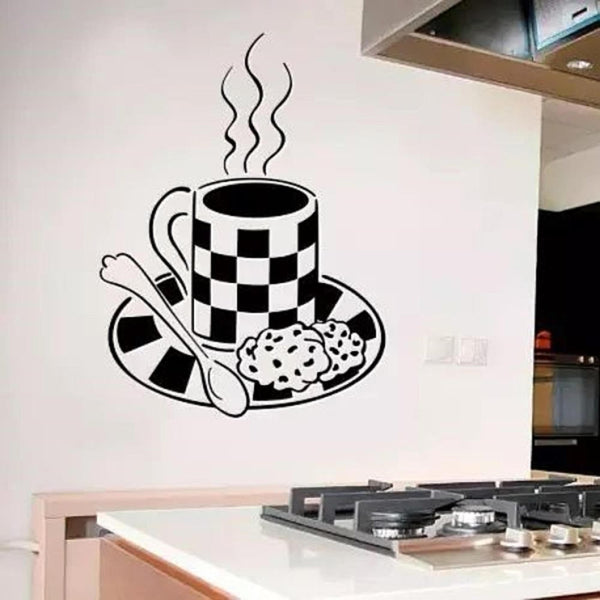 Adesivo de Parede Café Cf73