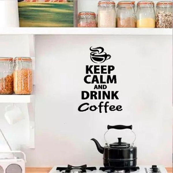Adesivo de Parede Café Cf76