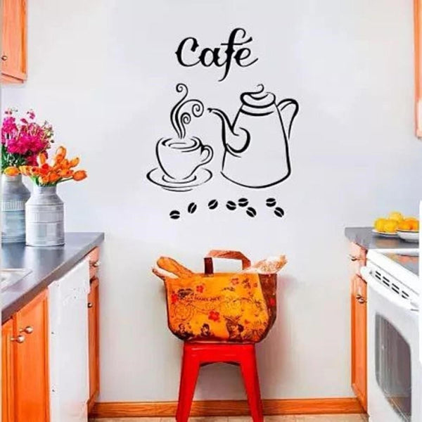 Adesivo de Parede Café Cf81