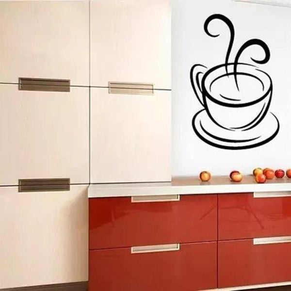 Adesivo de Parede Café Cf87