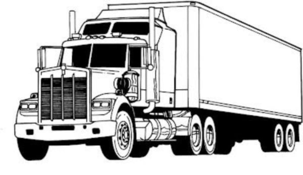 Adesivo de Parede Caminhão Truck Cm1