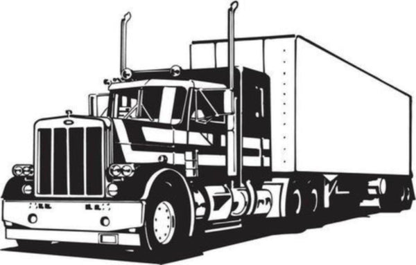 Adesivo de Parede Caminhão Truck Cm19