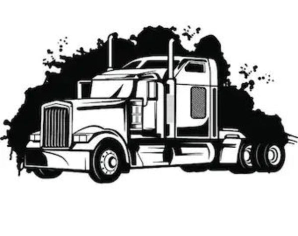 Adesivo de Parede Caminhão Truck Cm7