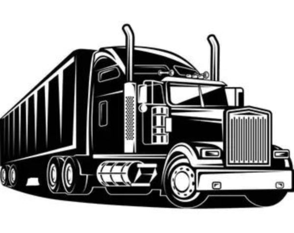 Adesivo de Parede Caminhão Truck Cm8