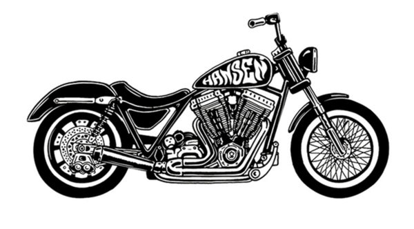 Adesivo de Parede Motocicletas Mq12
