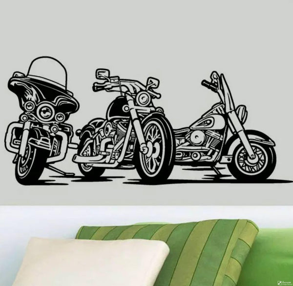 Adesivo de Parede Motocicletas Mq15