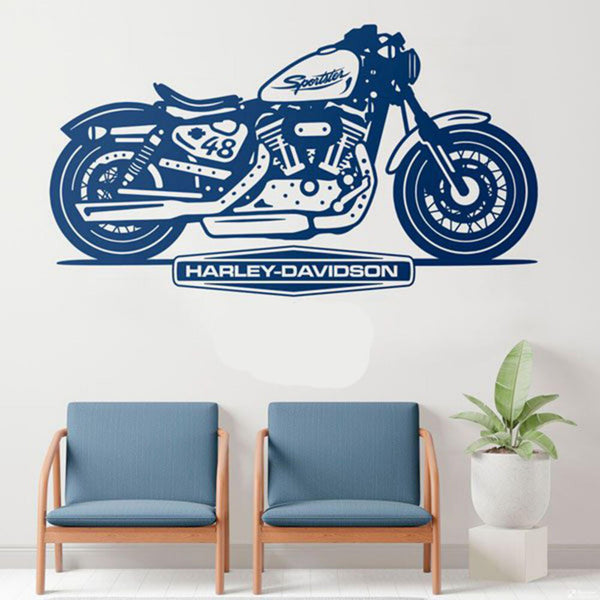 Adesivo de Parede Motocicletas Mq34