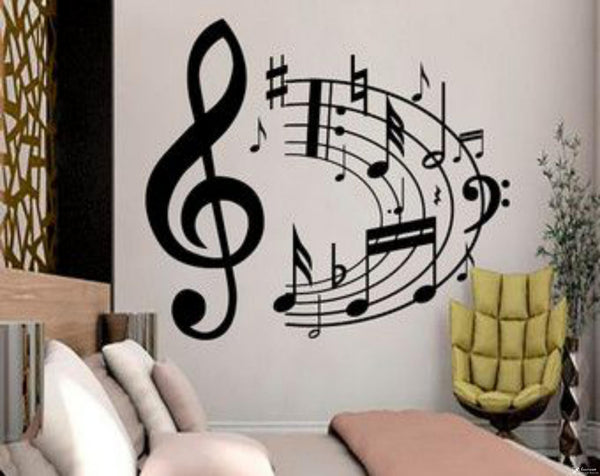 Adesivo de Parede Musicais Ms14