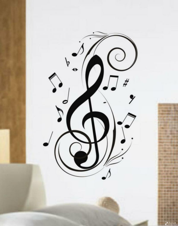 Adesivo de Parede Musicais Ms9
